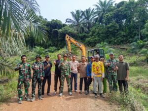 Satgas TMMD ke-127 Kodim 0432/Basel KEBUT Pengerjaan Infratruktur di Pulau Lepar Basel