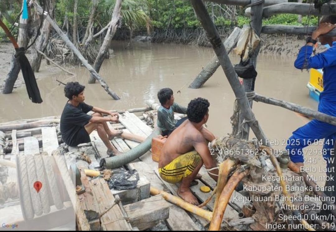 Ponton Isap Beroperasi di DAS, Aparat Diuji Tegakkan UU Minerba