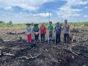 Polisi Turun ke Ladang, Kapolres Bangka Barat Dorong Penanaman Jagung 1 Hektare di Desa Kacung