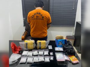 Ditresnarkoba Polda Babel Gerebek Pondok Kebun Di Bangka, 3 Kilogram Sabu Dan Seorang Pemuda Diamankan*