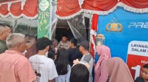 Arus Mudik di Pelabuhan Tanjung Kalian Menurun, Pelayanan Polres Bangka Barat Tuai Apresiasi Pemudik