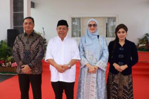 Kapolda Babel Halal Bihalal Ke Gubernur-Danrem, Perkuat Sinergi Dimomen Idul Fitri 1447 Hijriah