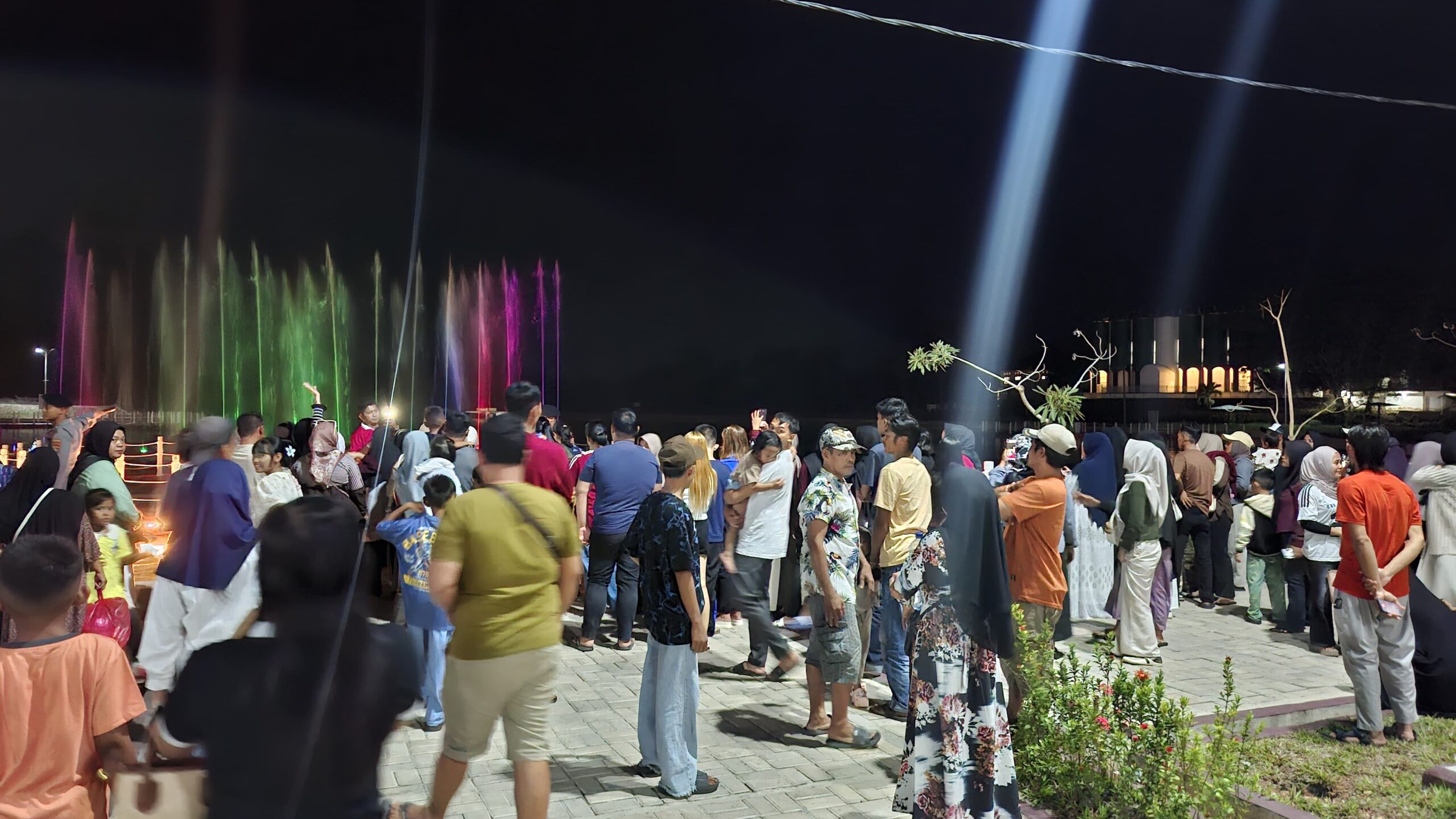 Bhaypark Polda Babel : Destinasi Wisata Pilihan Saat Libur Lebaran, Air Mancur-Mini Soccer Jadi Daya Tarik