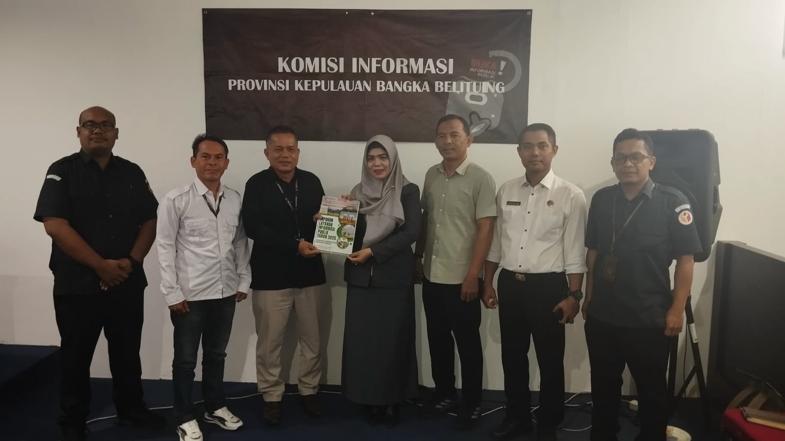 KI Babel Terima Laporan Bawaslu Bateng, Rikky Fermana Kritisi Rendahnya Partisipasi Pemilih