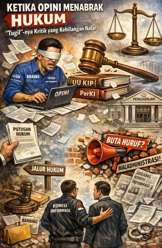 Bukan Komisi Informasi yang “Buta Huruf”, Tapi Kritik yang Abaikan Hukum
