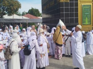 Antusiasme Luar Biasa! 677 Siswa Ramaikan Manasik Haji di Islamic Center