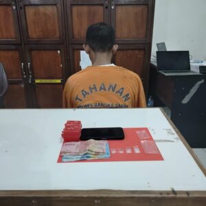Polres Bangka Barat Ringkus Pekerja TI Pemilik 4 Paket Sabu, Diduga Akan Diedarkan di Area Tambang Jebus