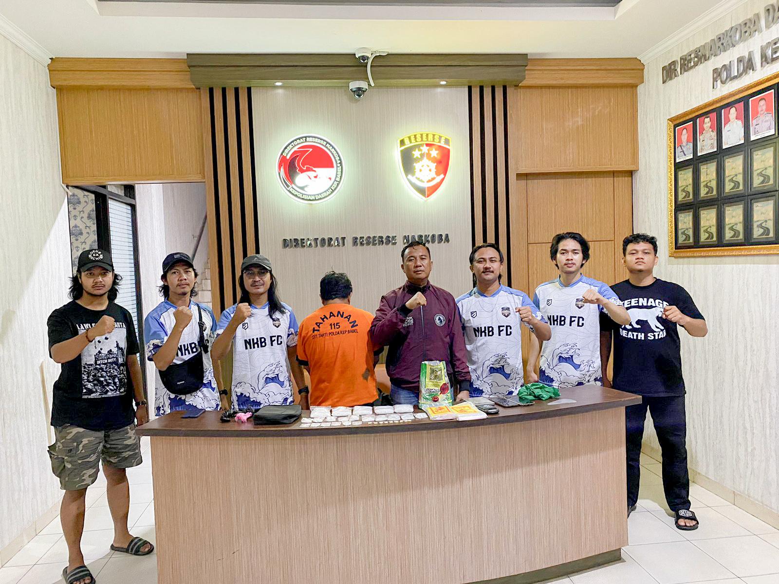 Polda Babel Tangkap Seorang Karyawan Honorer Di Hotel Pangkalpinang Usai Miliki Sabu Dan Pil Ekstasi