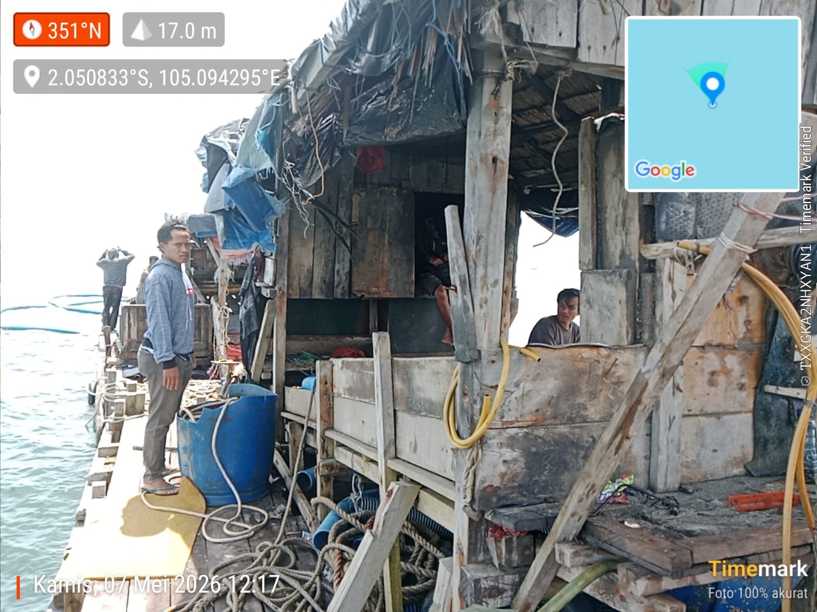 Tambang Ilegal Membandel, Polres Bangka Barat Amankan 6 Ponton Selam dan 19 Pekerja di Perairan Muntok
