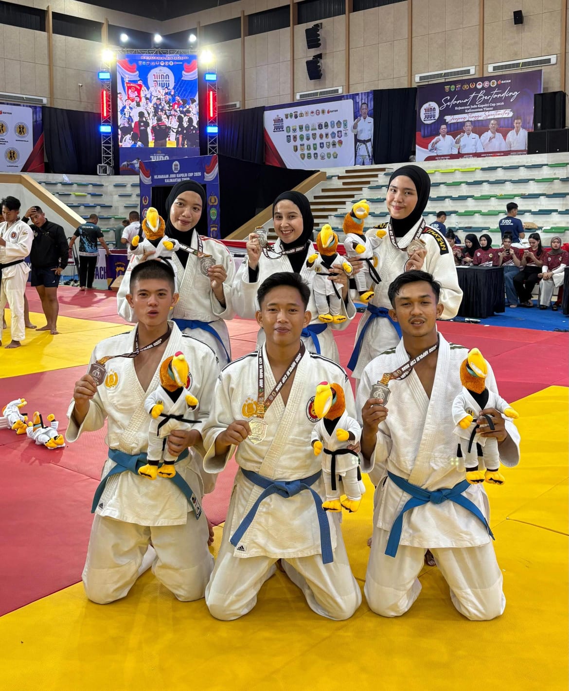 Kontingen Polda Babel Sabet Medali Emas dan Perak Di Kejuaraan Judo Kapolri Cup 2026, Kapolda : Luar Biasa