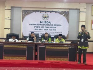 Musda Dewan Masjid Indonesia Kota Pangkalpinang Berlangsung Sukses, Penuh Hikmah dan Sejuk, Ust. Rusdianto, M.A Terpilih Secara Aklamasi