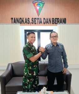 Silaturahmi Sarat Gagasan, PJS Babel Dengar Langsung Rencana Besar Penguatan TNI di Bangka Belitung