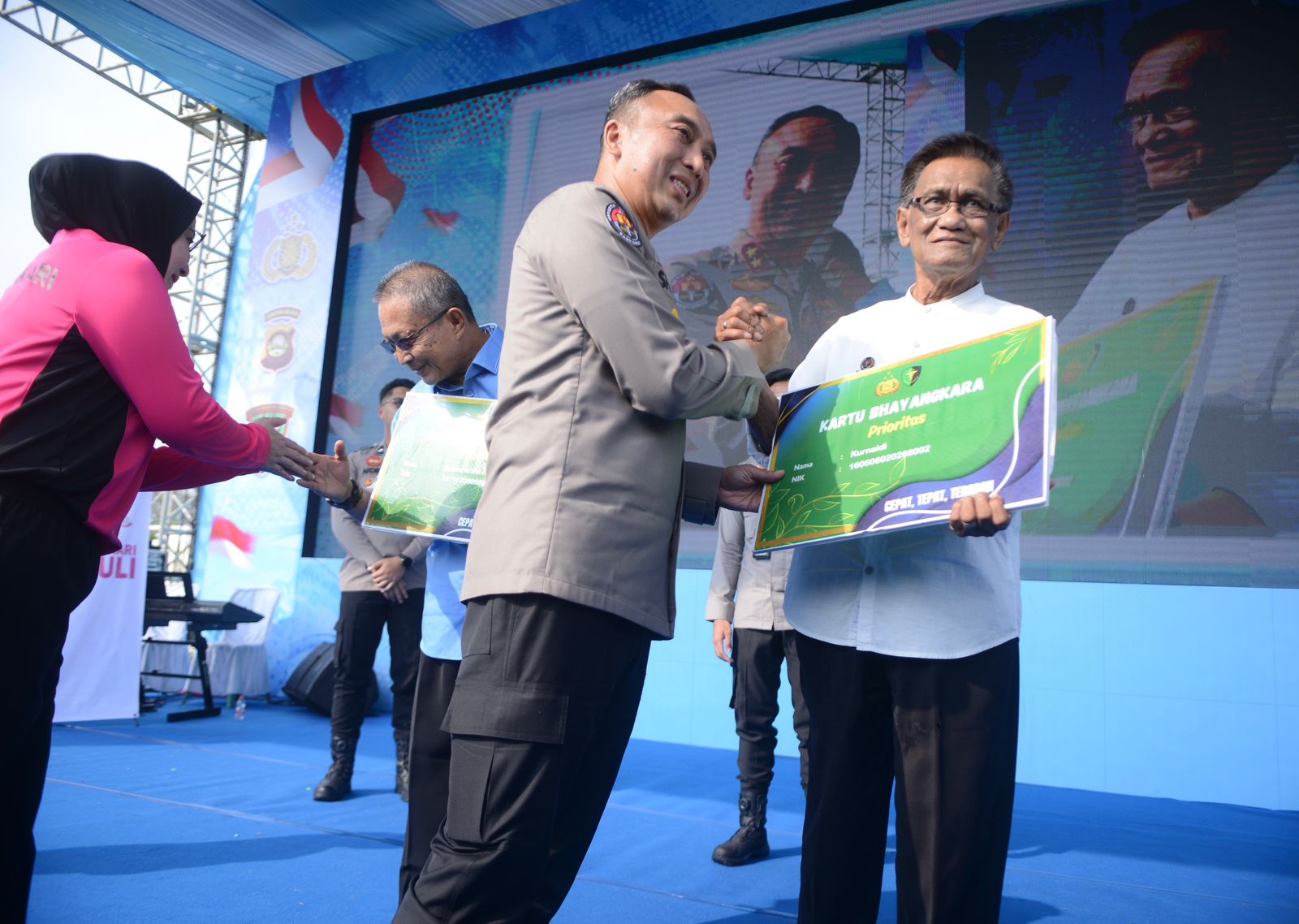 Ketua PWI Sumsel Terima Kartu VIP RS Bhayangkara