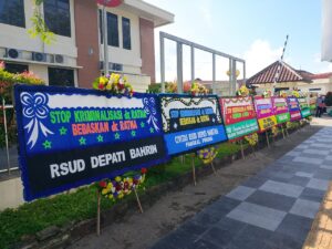 PN Pangkalpinang Dipenuhi Karangan Bunga, Dokter dan Tenaga Kesehatan Serukan Keadilan untuk dr Ratna