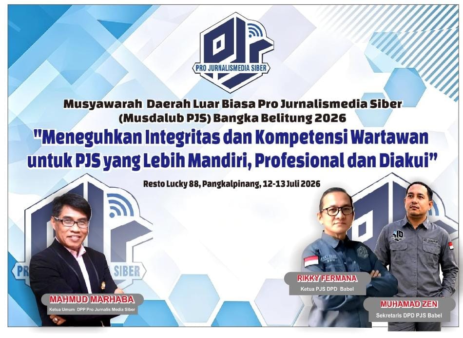 Musdalub PJS Babel Siap Digelar, Muhamad Zen: Semoga Melahirkan Keputusan Luar Biasa untuk Organisasi