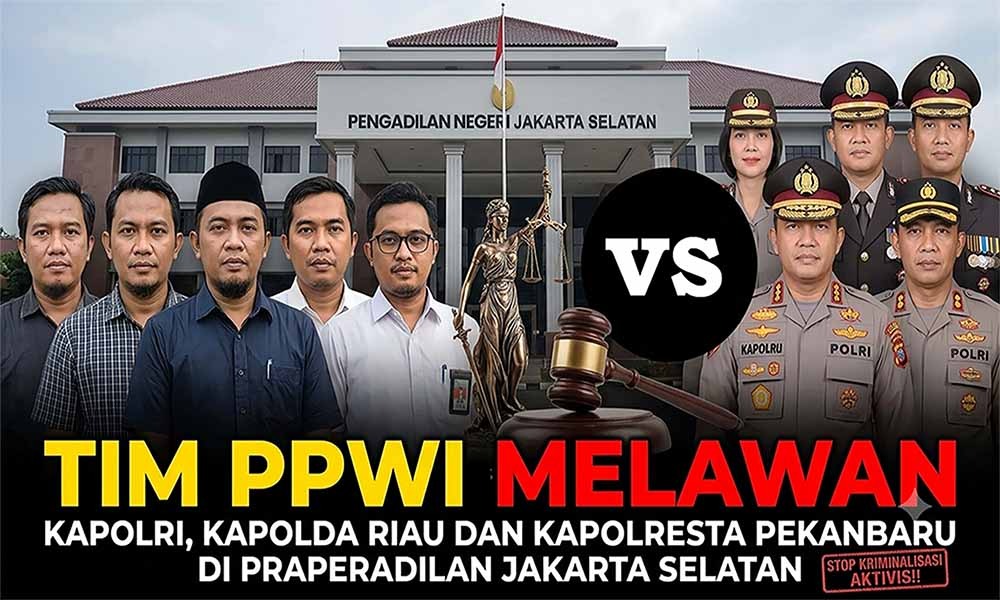 Catatan Praperadilan terhadap Kriminalisasi Larshen Yunus: Kapolri dan Kapolda Riau Sesat Logika Hukum