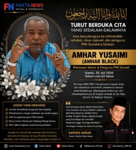 PWI Sumsel Berduka, Wartawan Senior Amhar Yusaimi Tutup Usia, Dimakamkan di TPU Kebun Bunga