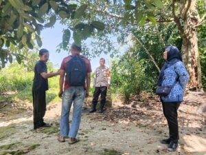 Perintah Kapolres Bangka Barat Cegah Karhutla, Bhabinkamtibmas Sisir Warga di Tengah El Nino
