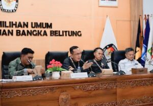Dipimpin wakil Ketua Rikky Fermana, KI Babel Bongkar Implementasi Keterbukaan Informasi KPU Babel