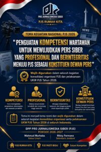 Mahmud Marhaba dan Rikky Fermana Tegaskan Komitmen PJS: Wartawan Kompeten, Pers Siber Berintegritas