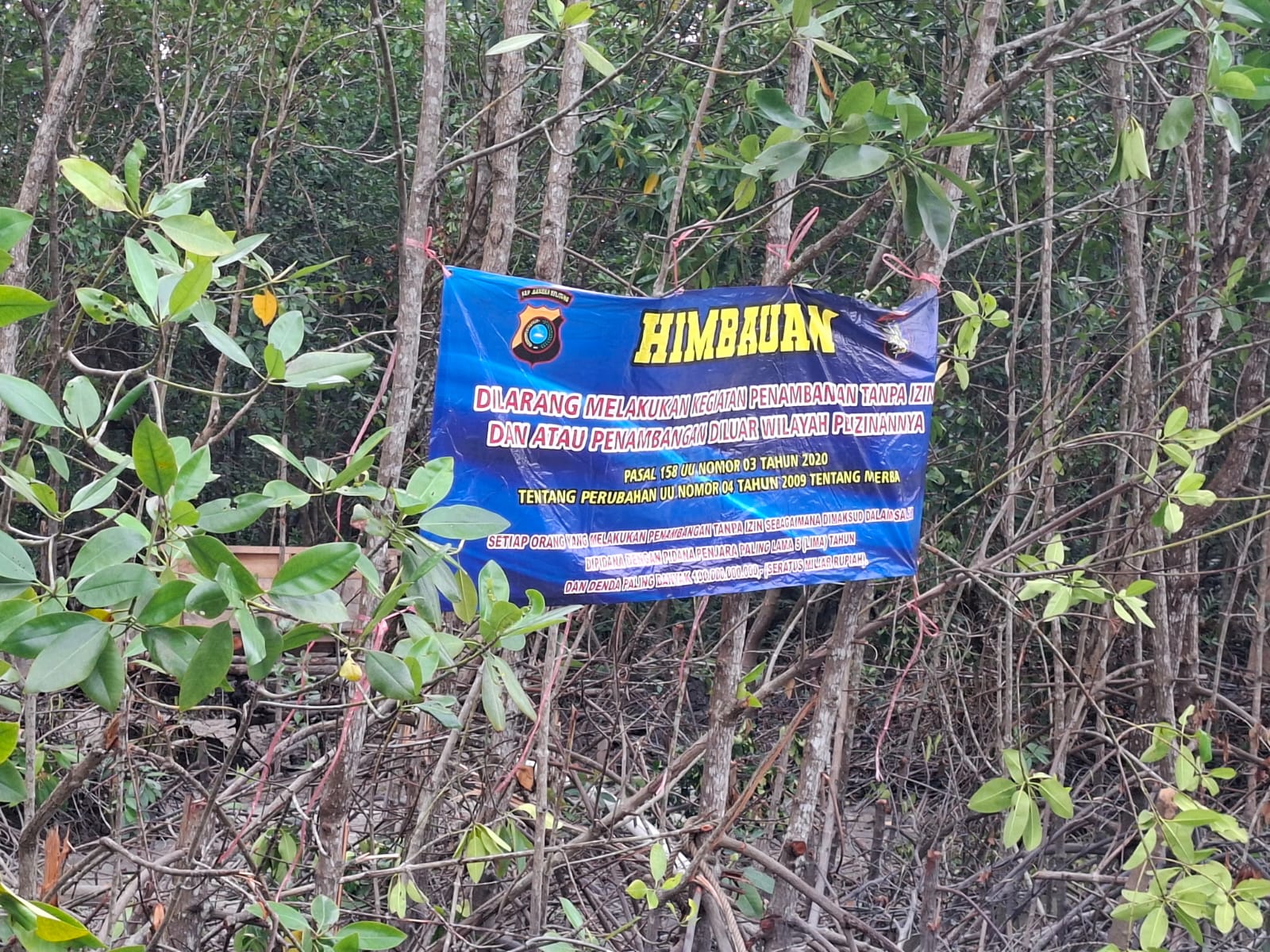 Polres Bangka Barat Imbau Penambang di DAS Kampak Patuhi Aturan dan Jaga Lingkungan