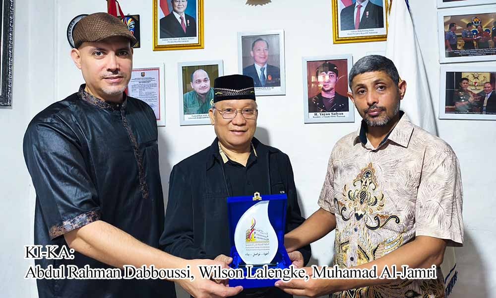 Merajut Silaturahmi, Memperkokoh Ukhuwah: Presiden Komunitas Yaman Kunjungi Ketum PPWI