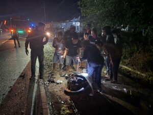 Respon Cepat Polres Bangka Barat Tangani Kecelakaan di Jalan Nasional Kelapa, Satu Korban Meninggal