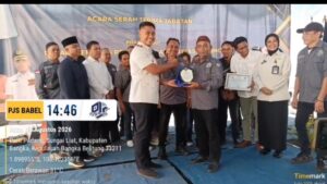 Dari Dadang ke Jayadi: Estafet Kepemimpinan Bukit Semut, PJS Babel Titip Pesan Pengabdian
