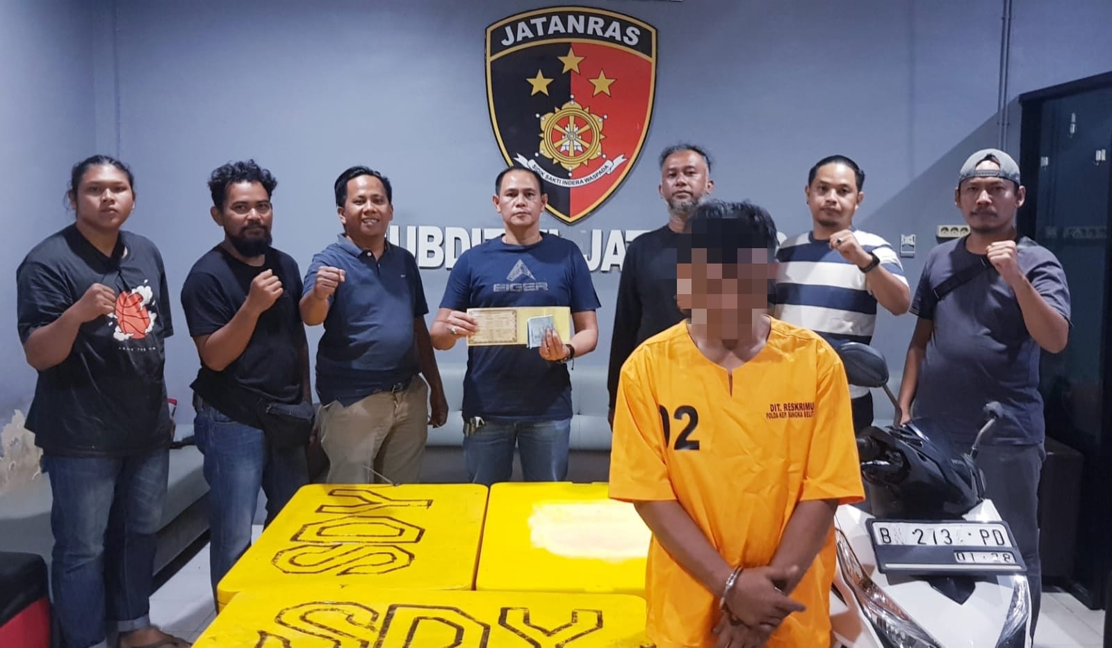 Tim URC Polda Babel Tangkap Pelaku Spesialis Bobol Rumah-Toko Buah, Akui Beraksi Di 5 TKP Pangkalpinang