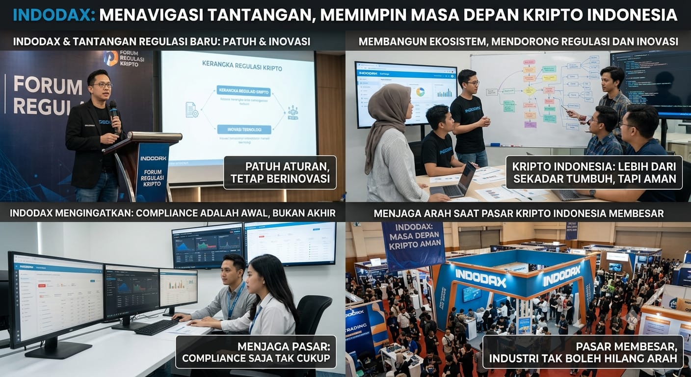 Kripto Indonesia Tak Cukup Hanya Tumbuh, INDODAX Dorong Regulasi dan Inovasi