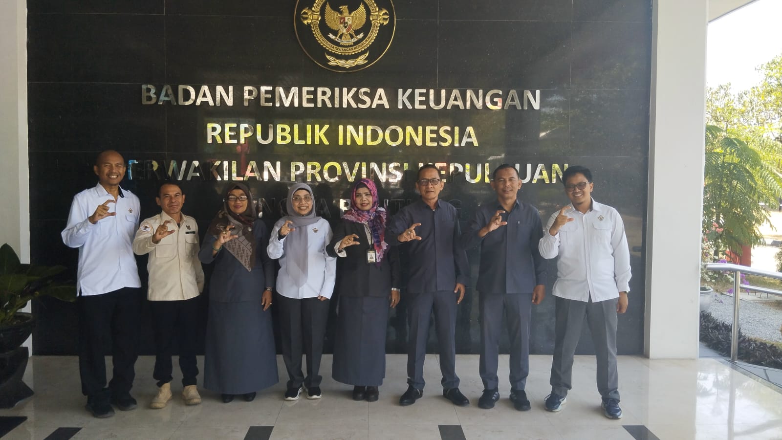 KI Babel Tuntaskan Visitasi Instansi Vertikal, BPK Babel Tegaskan Komitmen Keterbukaan Informasi