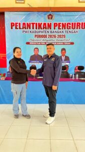 PWI Bangka Tengah Punya Nahkoda Baru, PJS: Selamat Bang Andrian, Mari Bersinergi