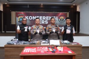 Polres Belitung Ungkap Dua Kasus Narkotika, Ratusan Gram Sabu dan Ekstasi Disita