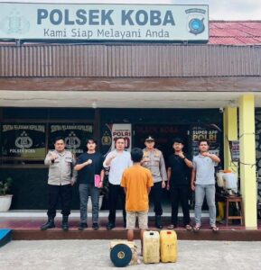 Nekat Curi Barang Milik Kebun Bosnya, Pria Berinisial Ma Diringkus Timgab URC Polres Bateng-Polsek Koba