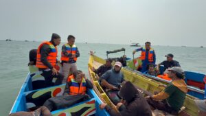 Polres Bangka Barat Ultimatum Penambang Tembelok-Keranggan, Hentikan Aktivitas, Ponton Akan Ditarik