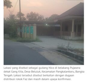 Rokok Faz Diduga Tanpa Pita Cukai, Dua Lokasi Disebut, Bea Cukai Belum Bersuara