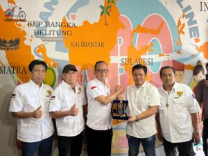 Kunjungan Silaturahmi Insan Pers, Kejar Berita ke kantor KBO Babel Perkuat Sinergi
