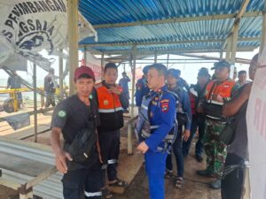 Polres Bangka Barat Cek Aktivitas Tambang di Perairan Cupat-Teluk Limau