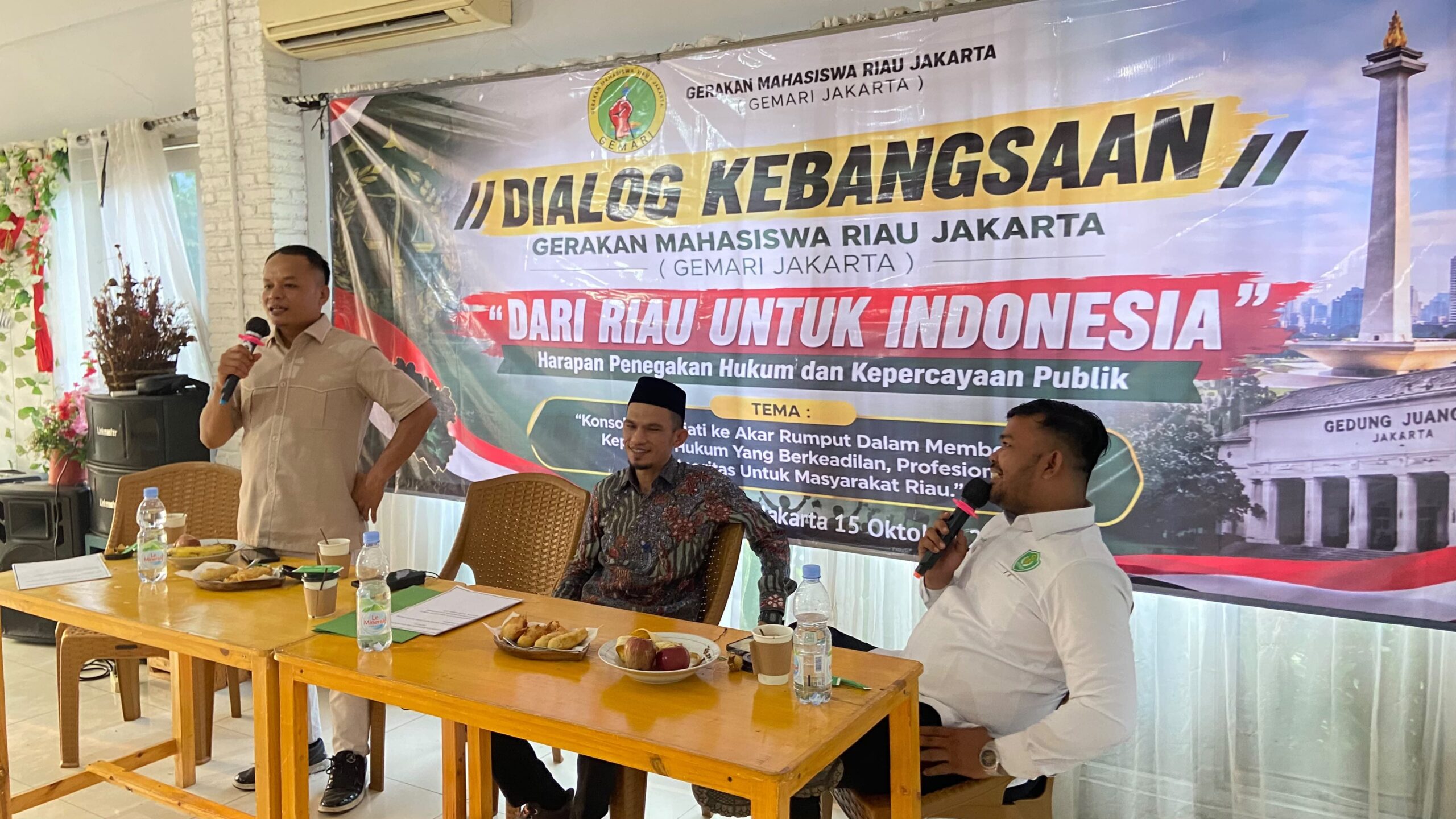 Dari Daerah ke Ibu Kota,GEMARI Jakarta Bawa Aspirasi Riau Lewat Dialog Kebangsaan