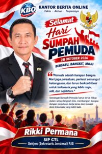 Sekjen PJS Rikki Permana Sampaikan Pesan Persatuan pada Hari Sumpah Pemuda 28 Oktober 2026