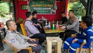 Jumat Curhat Polsek Langgam: Warga Bongkar Masalah Narkoba, Sawit, dan Judi Online